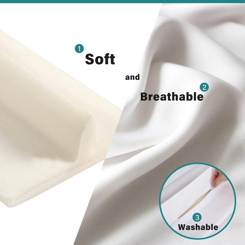 ENITYA Split King Gap Filler for Adjustable Bed,Mattress Bridge-Twin/Twin XL to King Converter,Twin Bed Connector to King Making for Stayover,Family Room and Vacation Rentals(80" L x 10" W) - Image 5